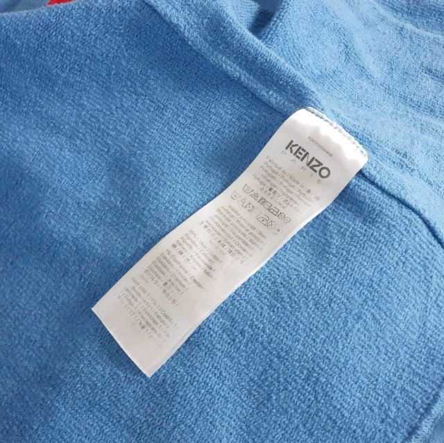 ケンゾー KENZO 23SS KEN ZO CLASSIC CARDIGAN / CYAN カーディガン M