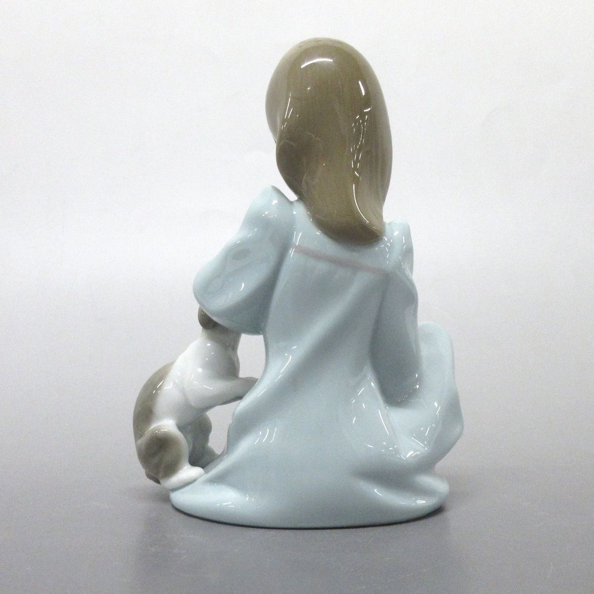 LLADRO(リヤドロ) 小物美品 - ライトブルー×グレー×マルチ 置物/5640 