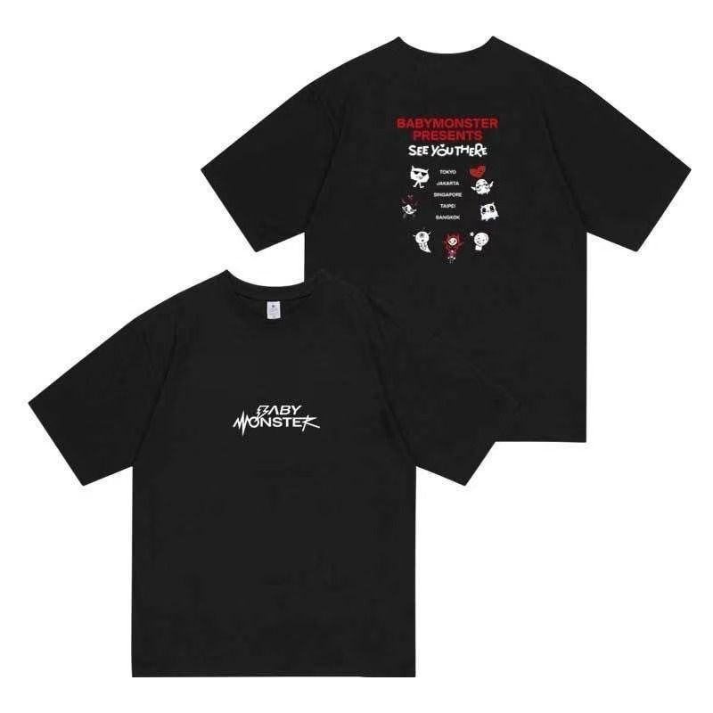 【BABYMONSTER】 ツアーTシャツ(B)・タオル・トレカ 3点セット BABYMONSTER ONLINE SHOP