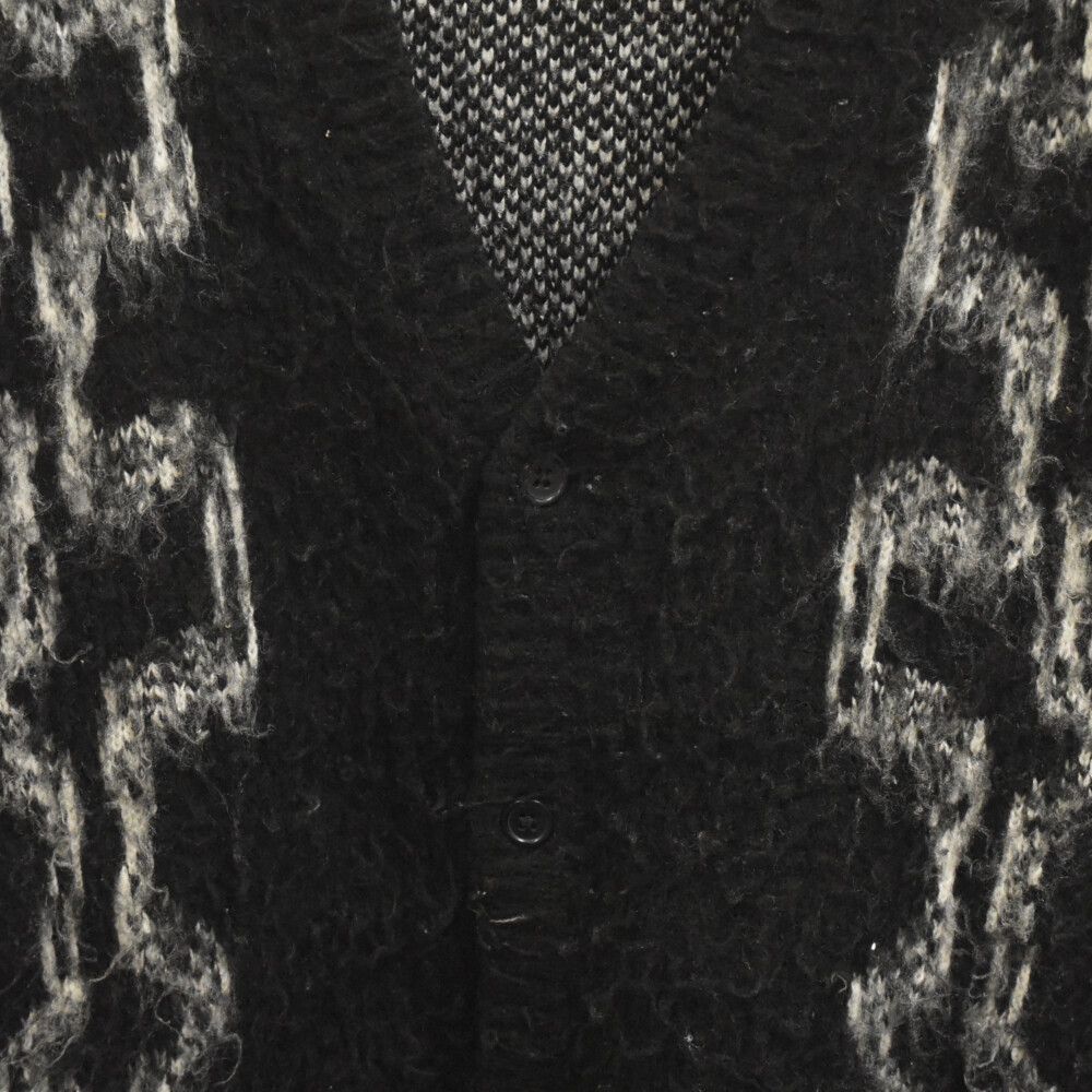 【中古】OBEY 22AW TEMPLE CARDIGAN Obey Temple Cardigan - Black | Garmentory