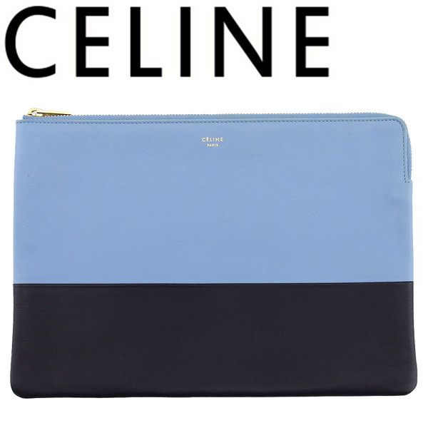 セリーヌ ポーチ 中古・古着通販】CELINE (セリーヌ) ホリゾンタルポーチ