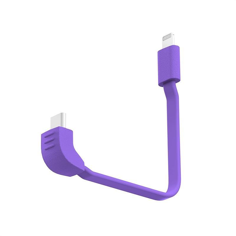 【新着商品】CIO ケーブル内蔵 モバイルバッテリー SMARTCOBY Pro CABLE 専用 C to L 着脱ケーブル ライトニング対応 (パープル) 0 SMARTCOBY Pro CIO スマホもPCもコレ1台 燃えにくい半固体系、脱着式USB-Cケーブル内蔵モバイルバッテリー 充電ケーブルを内蔵した最大35W出力モバイルバッテリー『SMARTCOBY