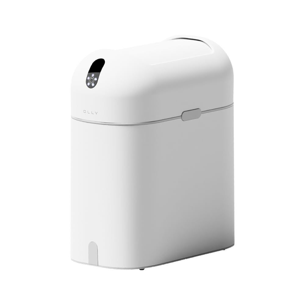 【特価商品】BIN 2023新登場 自動 SMART ゴミ箱 ふた付き センサー スリームおしゃれ 9L 自動開閉 OLLY スライド式 消臭小型トイレtrash can キッチンリビング 洗面所防臭縦型お手入れ簡単分離洗浄感知センサー