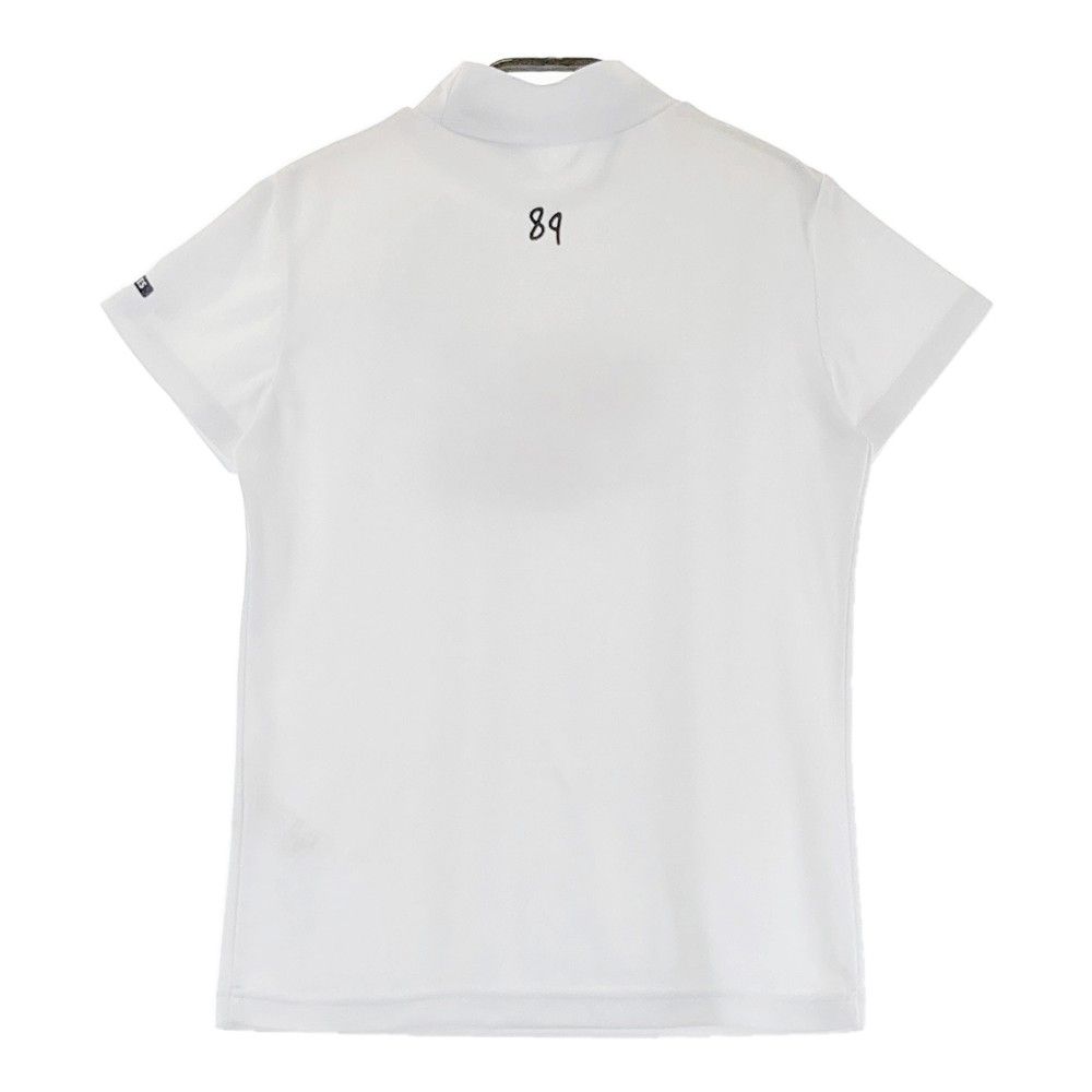サイズ 0 PEARLY GATES パーリーゲイツ モデル ハイネック 半袖Tシャツ ホワイト系 240101309919 ゴルフウェア レディース ストスト