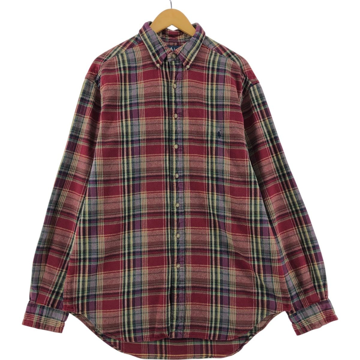 古着 ラルフローレン Ralph Lauren CLASSIC FIT 長袖 ボタンダウン 