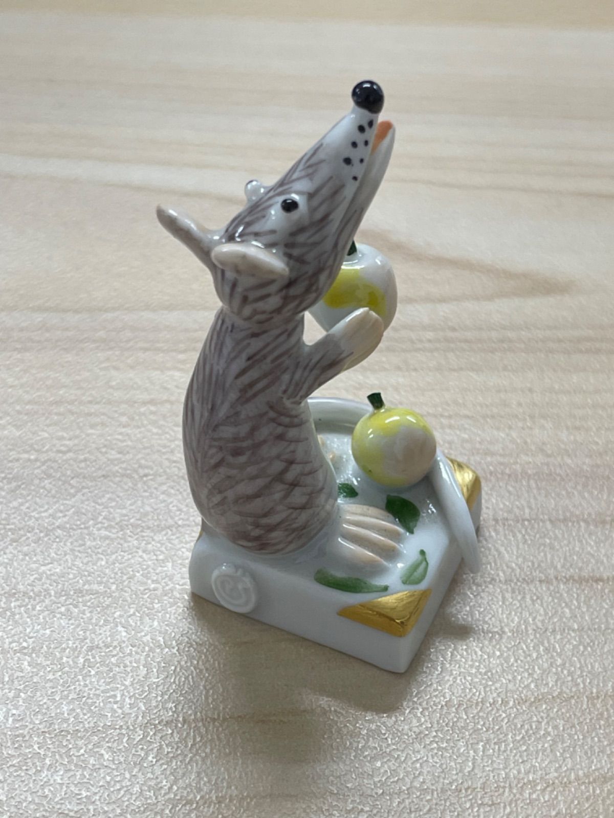 Meissen マイセン 置き物 干支シリーズ（子）ねずみ - メルカリ