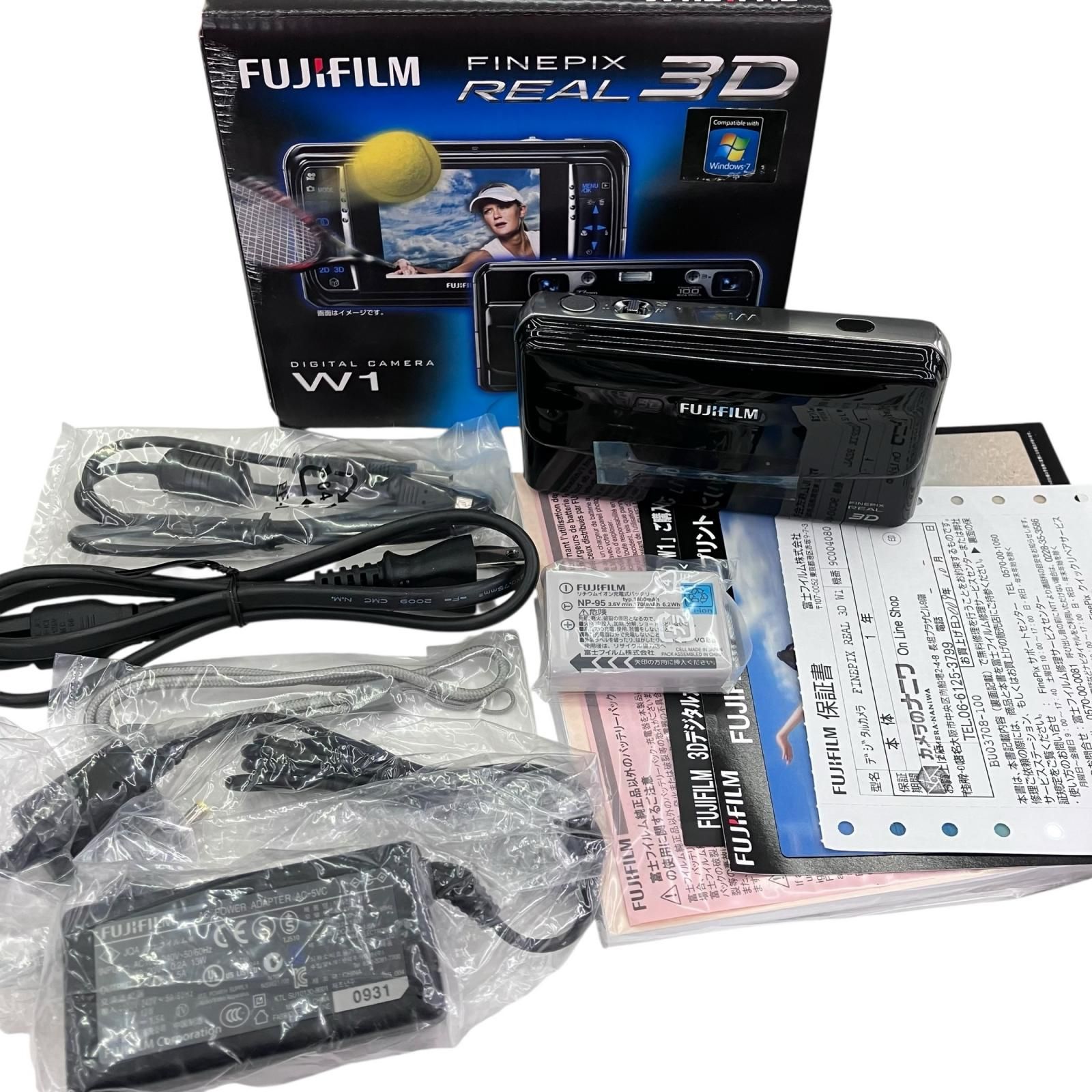 カメラ 186000 FUJIFILM フジフィルム 美品 デジカメ FINEPIX REAL 3D 