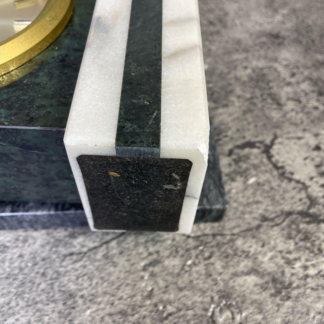 SEIKO 置時計 大理石製 モダンデザイン - メルカリ