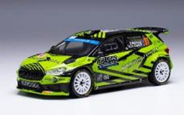 新品 IXO MODELS 1/43 シュコダ ファビア Rally2 2023年モンテカルロラリー #37 F.Delecour/S.DeCastelli 完成品ダイキャストミニカー RAM892 [佐川急便]