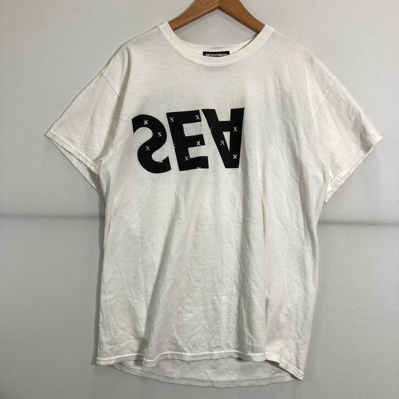 【中古品】 WINDANDSEA×GOD SELECTION XXX LOGO T-SHIRT ウィンダンシー ゴッドセレクション トリプルエックス Tシャツ 半袖 トップス 古着 【142-250618-mh-02-fuz】