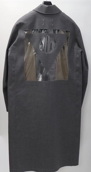 メゾンマルジェラ10Maison Margiela10 ×マッキントッシュMACKINTOSH2019SS 100着限定ゴム引きデコルティケバック コート新品【46】【MCTA60565】