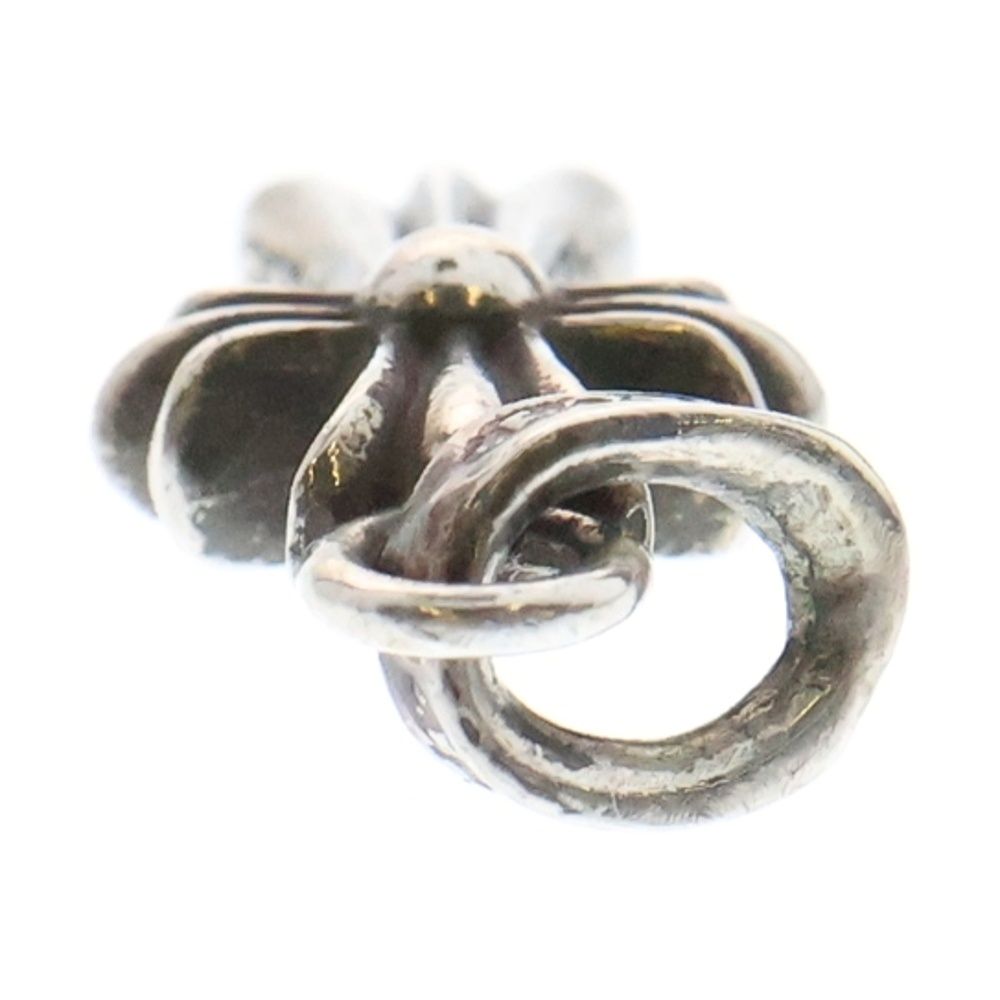 CHROME HEARTS クロムハーツ CRS BBYFAT RUBY ベイビーファット 両面1ルビー チャーム シルバーネックレストップ シルバー/レッド CHROME HEARTS クロムハーツ CRS BBYFAT ベイビーファットクロス