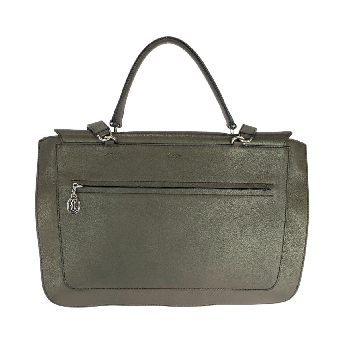 美品 CARTIER カルティエ マルチェロ ドゥ カルティエ ブラウン  