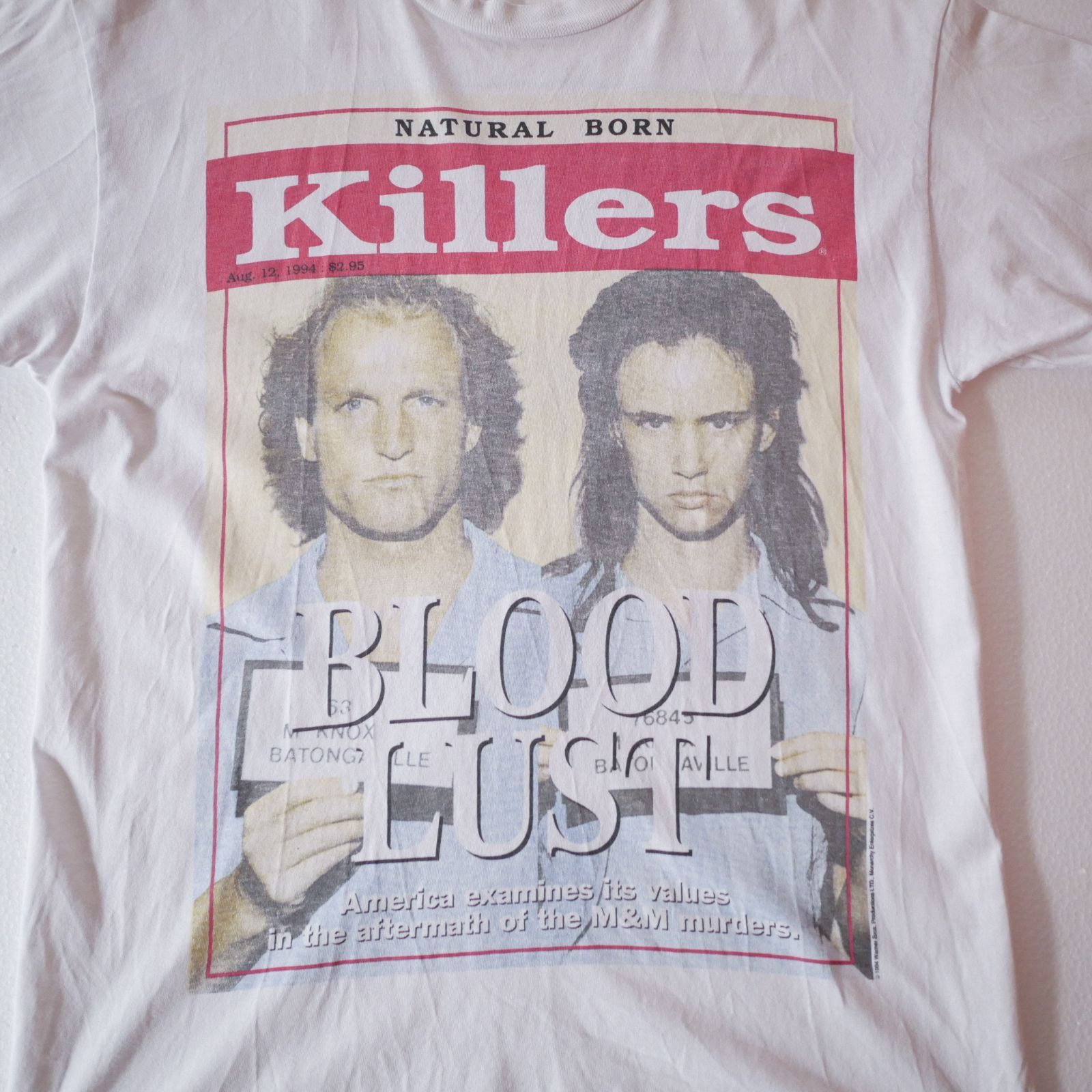 NATURAL BORN KILLERS Vintage ナチュラルボーンキラーズ MOVIE Tシャツ サイズL