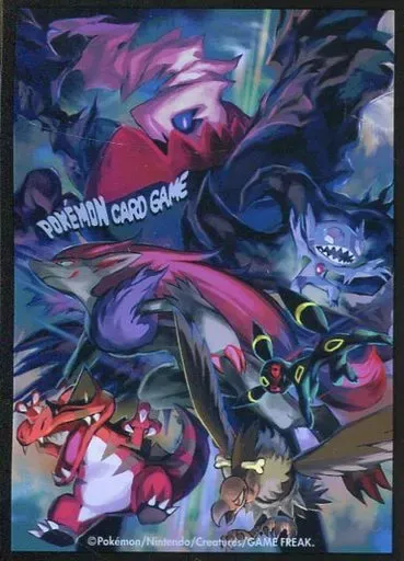 秋*恋様 【ジムバ景品】悪の軍団 64枚入 デッキシールド ポケモンカード スリ 秋*恋様 【ジムバ景品】悪の軍団 64枚入 デッキシールド