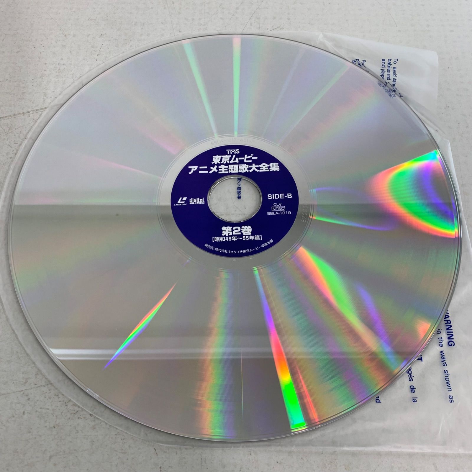 ★LD　東京ムービーアニメ主題歌大全集　鉄人28号/ルパン三世/名探偵コナン 東映TVアニメ主題歌大全集 LD 東京ムービーアニメ主題歌大全集