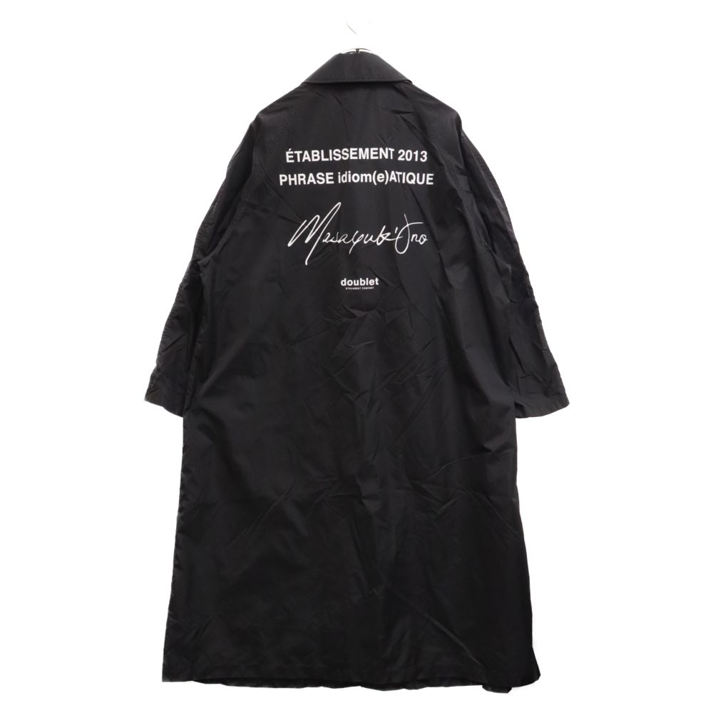doublet (ダブレット) IDIOME別注 NYLON COATナイロンスタッフコート 