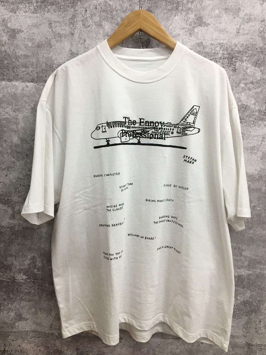 ennoy stefan marx スウェット　XLサイズ Ennoy × stefan marx Tシャツ - メルカリ