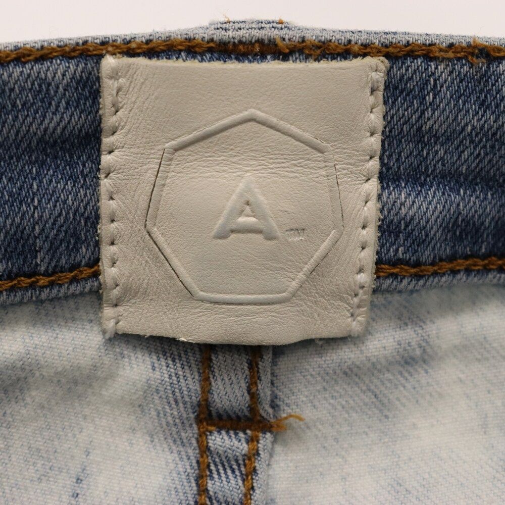 ALCHEMIST (アルケミスト) RINGO バンダナ切替 ペイント加工スキニー