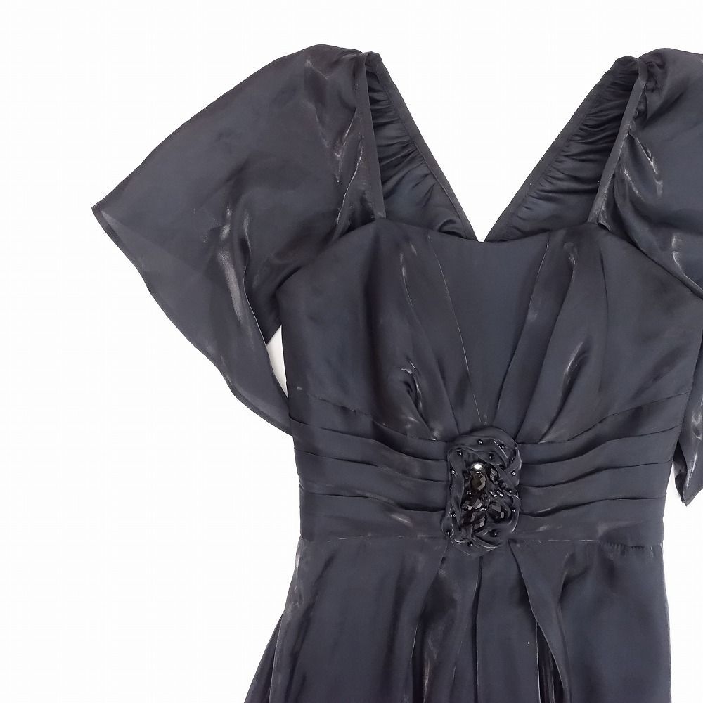 【エメ】カラーロングドレス 9号 長期保存クリーニングパック済 エメ】カラーロングドレス 9号 長期保存クリーニングパック済