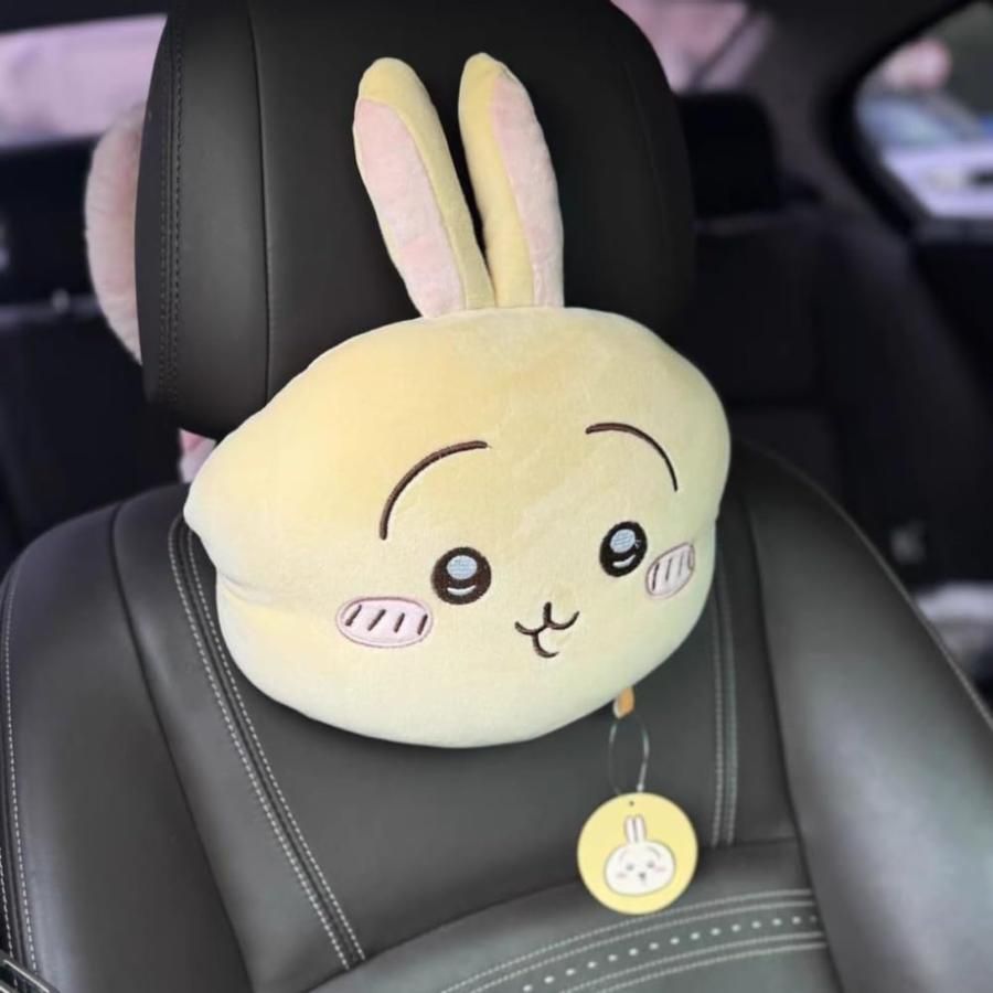 ちいかわ ハチワレ うさぎ 韓国限定 車用 ネックピロー ぬいぐるみ