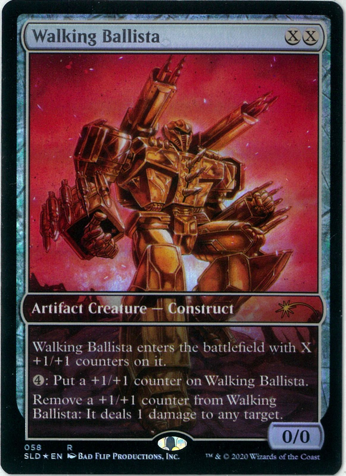 歩行バリスタ/Walking Ballista 日本語版2枚 英語版2枚 歩行バリスタ