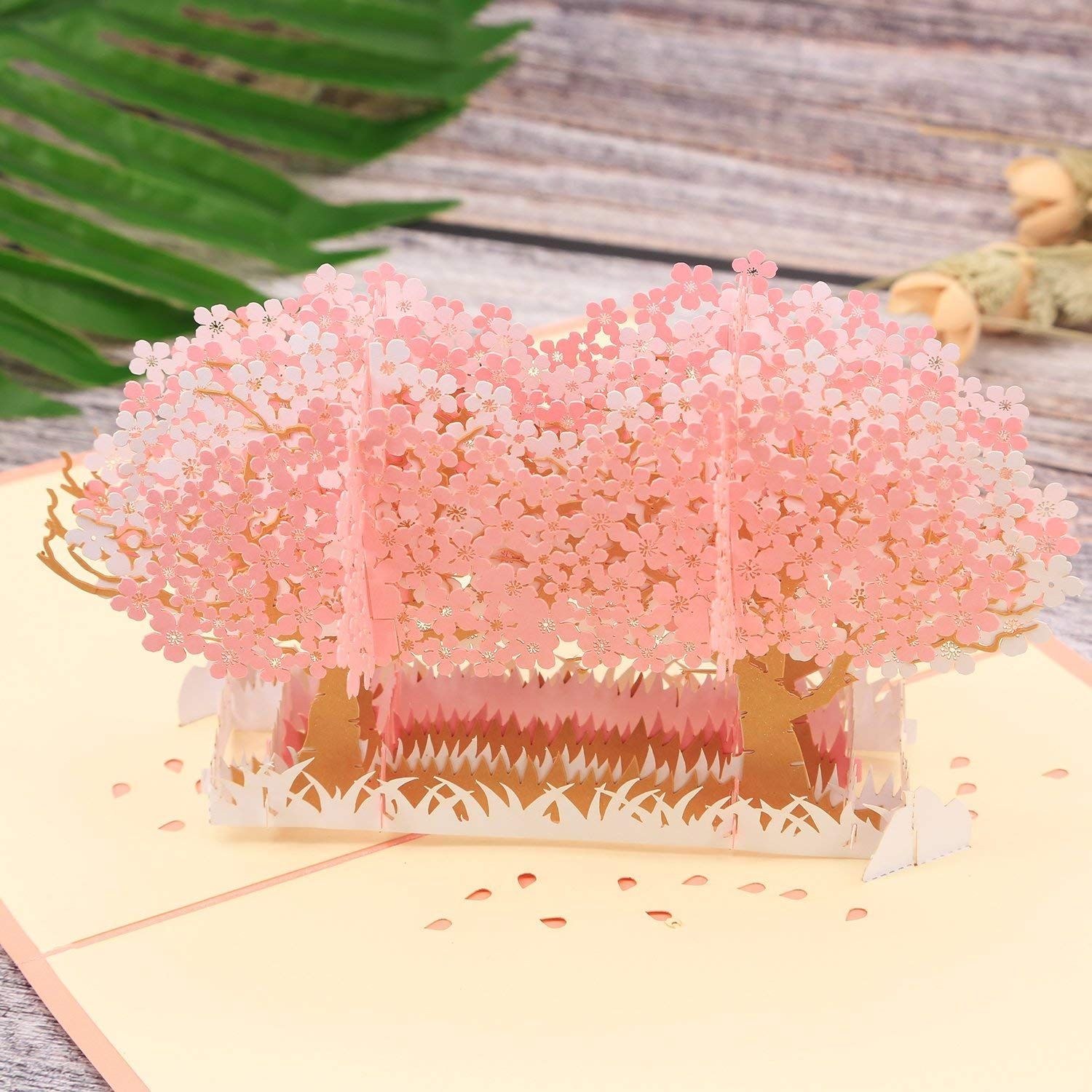 感謝状 ポップアップカード