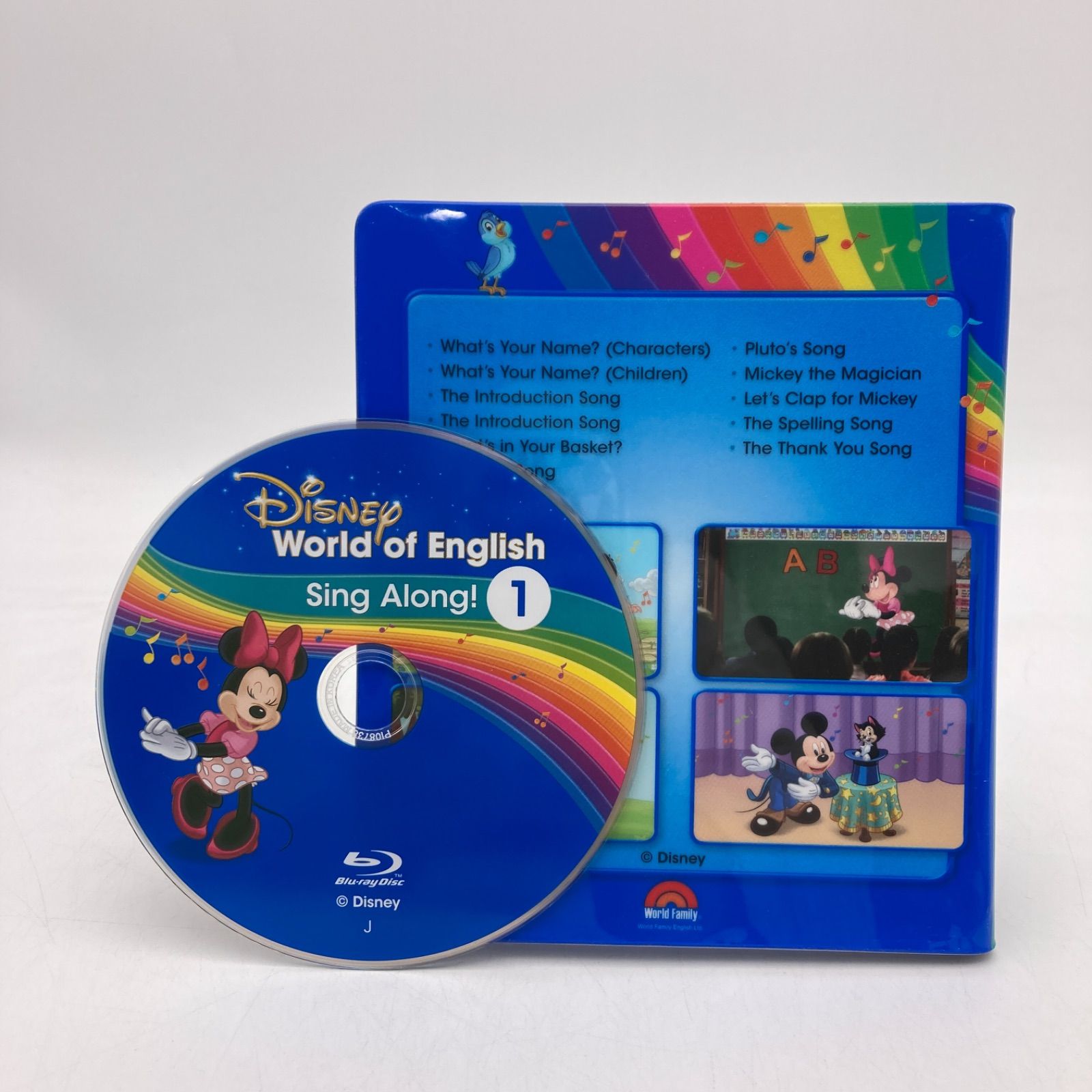 シングアロング ブルーレイ 最新 DWE ディズニー英語システム 905126