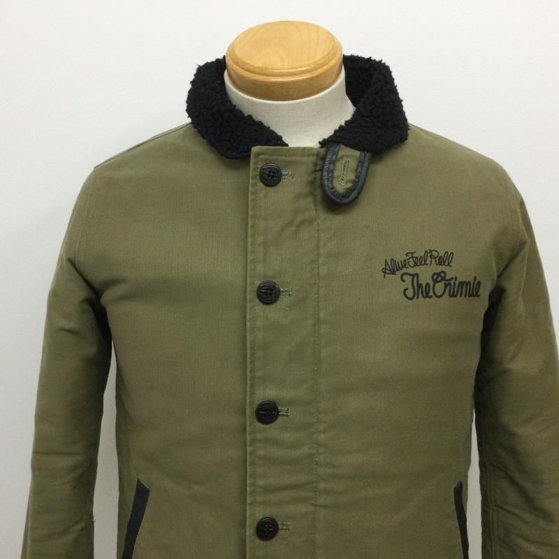 the crimie クライミー　デッキジャケット CRIMIE クライミー ジャケット、上着 ジャンパー、ブルゾン N-1 DECK