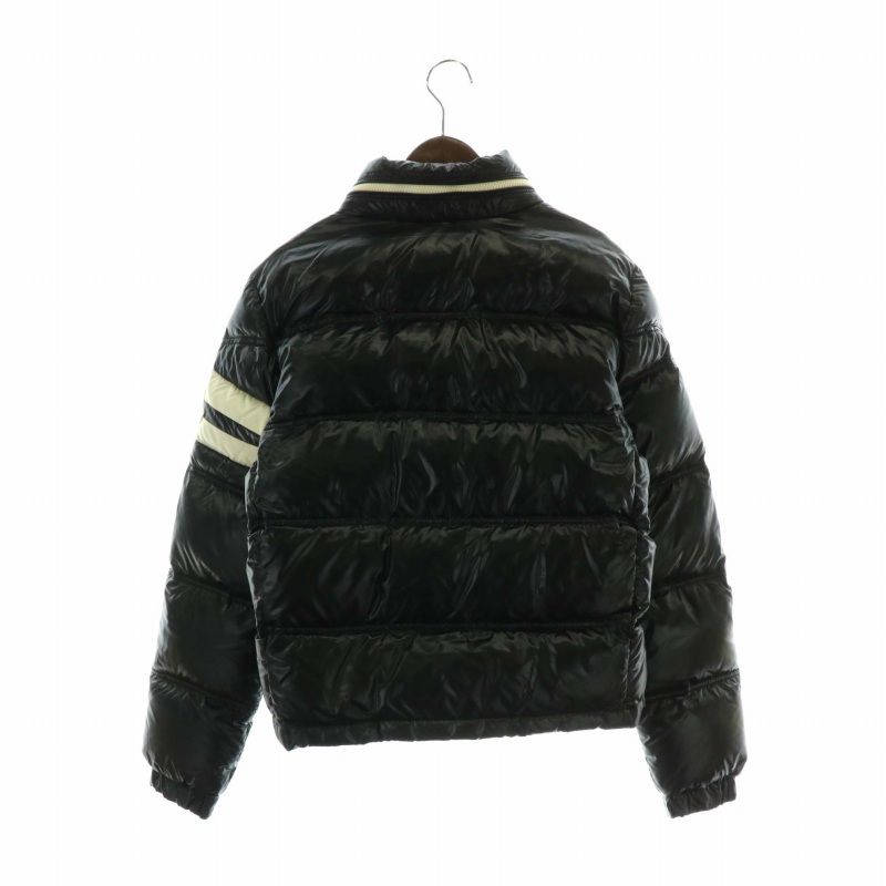 モンクレール MONCLER ERIC エリック ダウン ジャケット アウター ナイロン フード ジップアップ ロゴ ワッペン 2 L 黒 ブラック  41321/60/68950 /XZ □GY18 - メルカリ