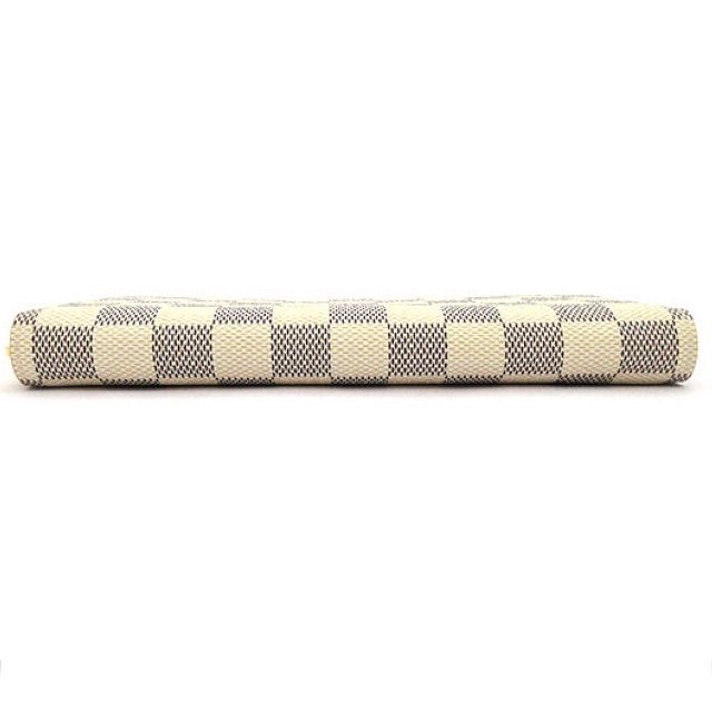 中古美品】ルイヴィトン 長財布 ダミエ アズール ジッピー