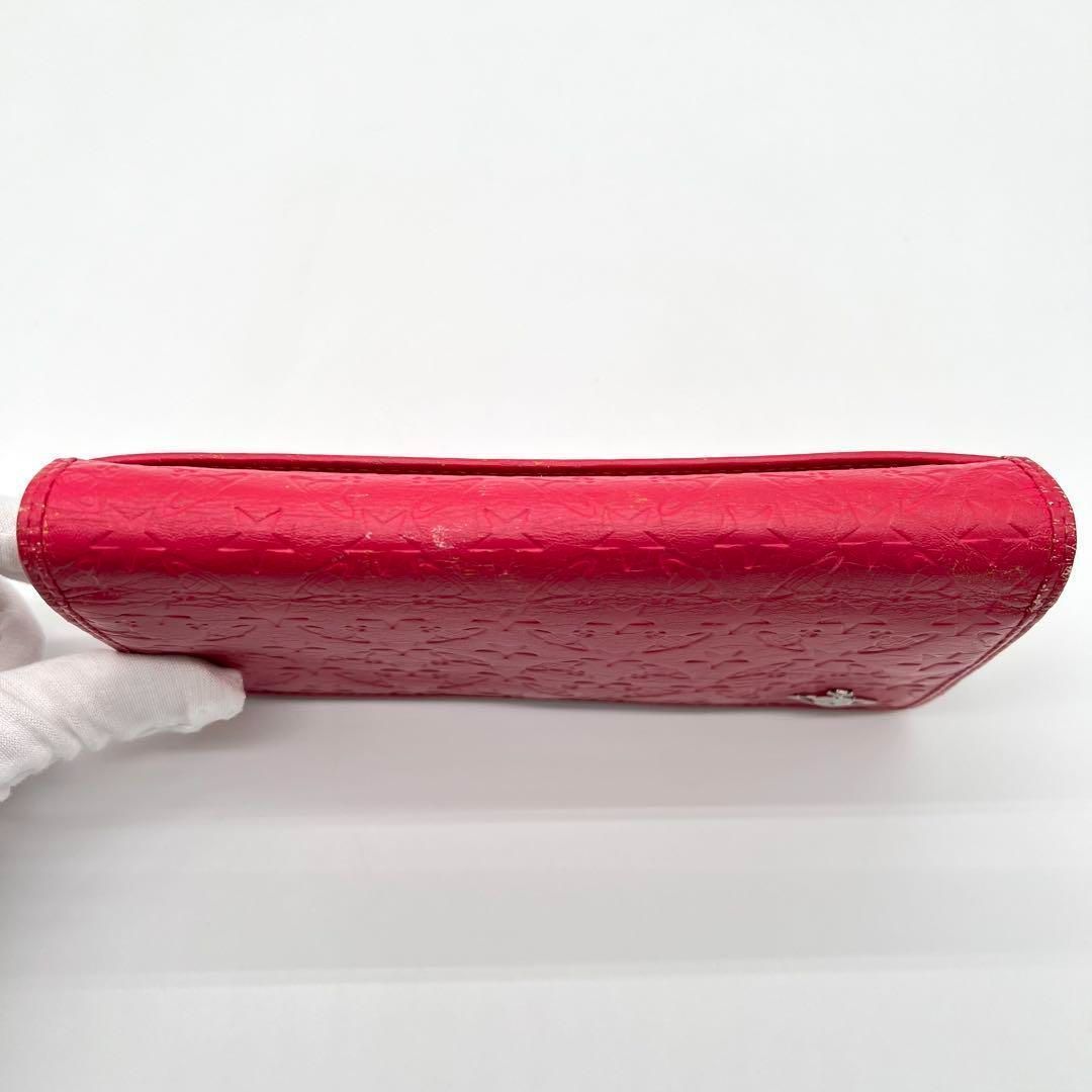 【良品】Vivienne オーブ 惑星 二つ折り 長財布 ヴィンテージ レザー 良品】Vivienne オーブ 惑星 二つ折り 長財布 ヴィンテージ