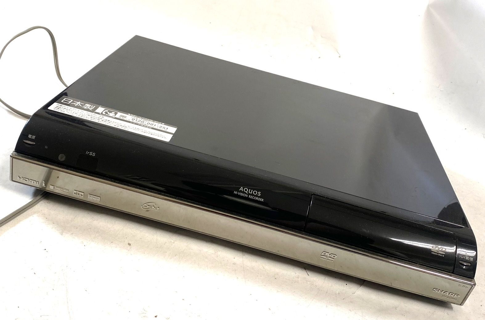 SHARP AQUOS ハイビジョンレコーダー 【DV-ACV52 】③ 楽天市場】シャープ SHARP AQUOS ハイビジョンレコーダー DV