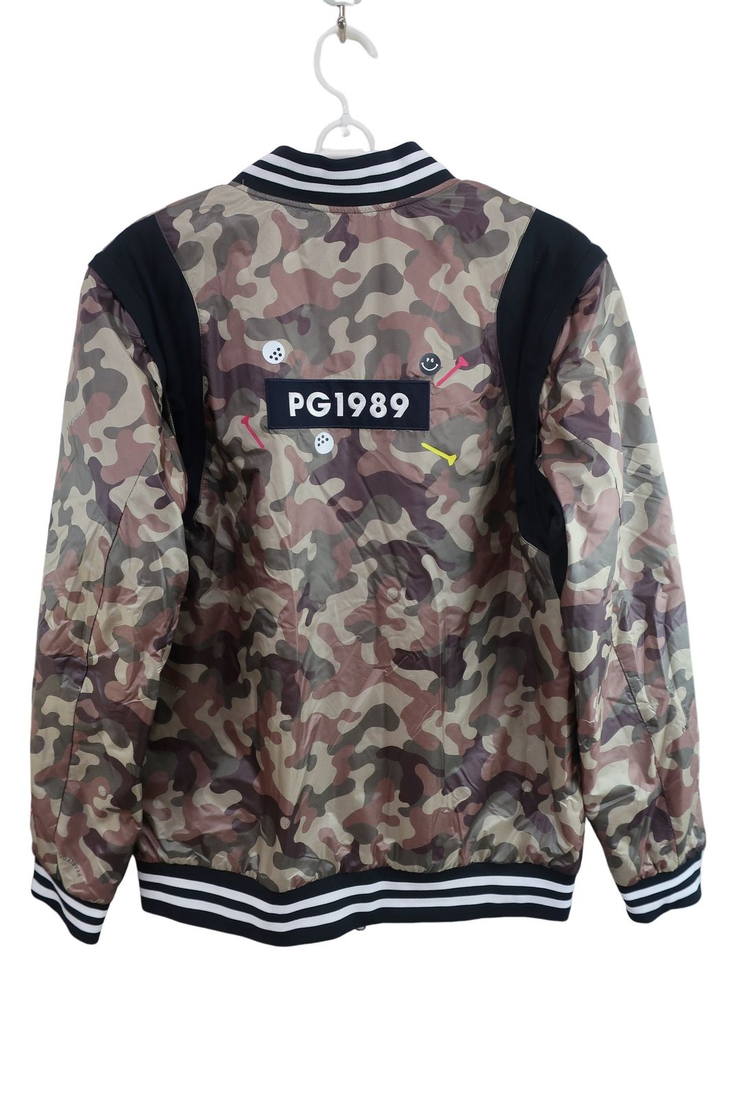 PEARLY GATESパーリーゲイツ防風レインスーツ サイズ5(L)迷彩ゴルフ