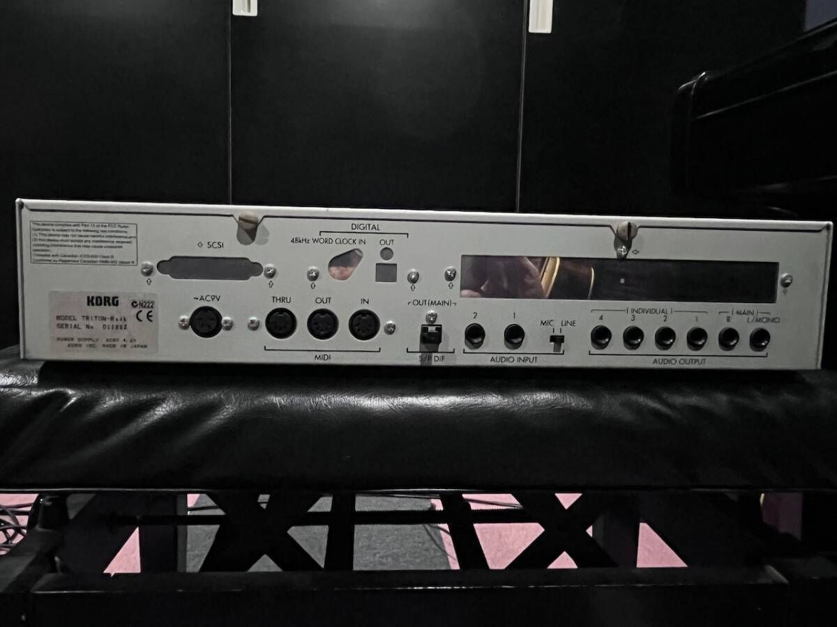 KORG TRITON-RACK 動作品 - メルカリ