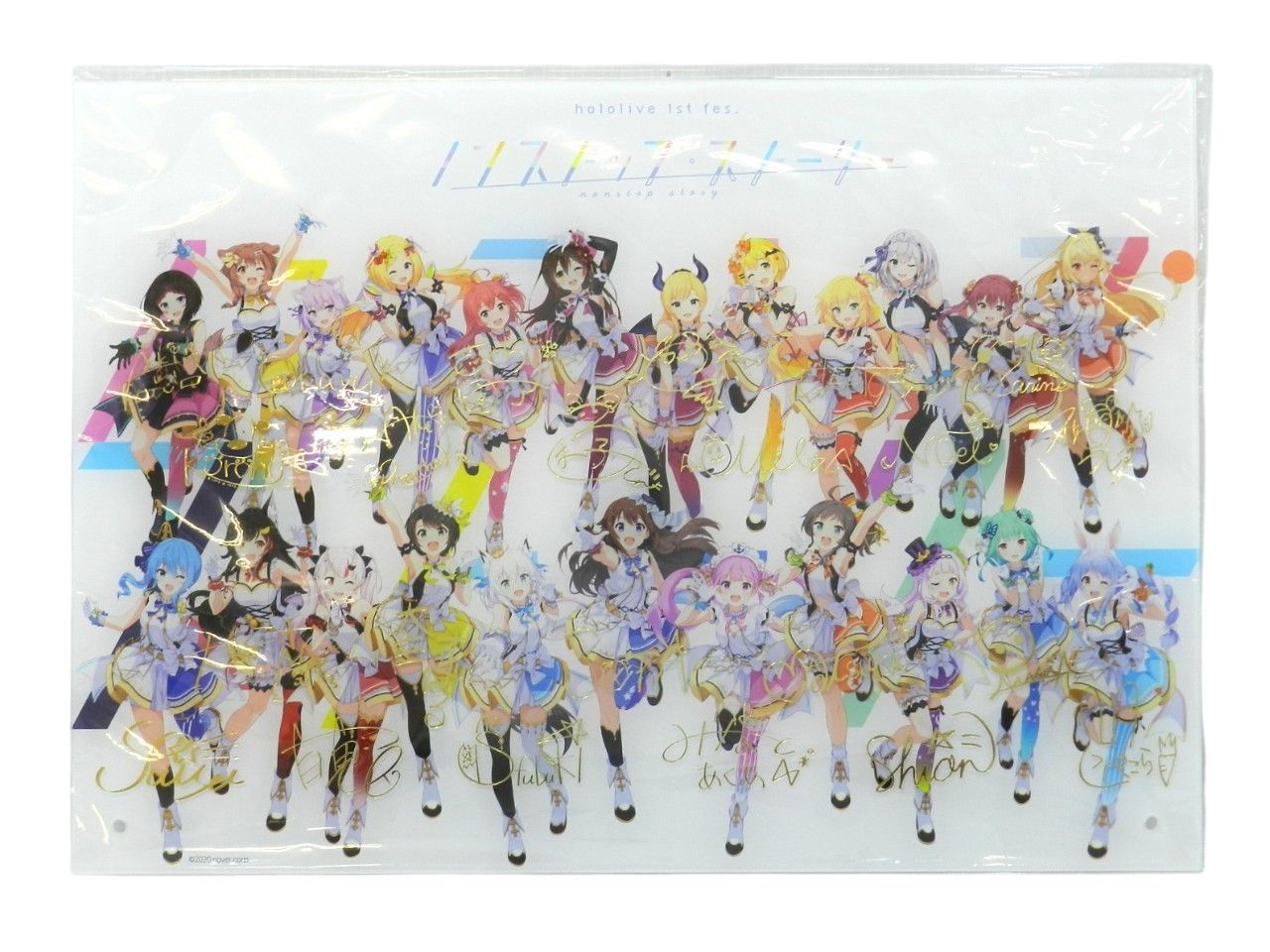 ホロライブ キービジュアル 記念アクリルパネル ノンストップ