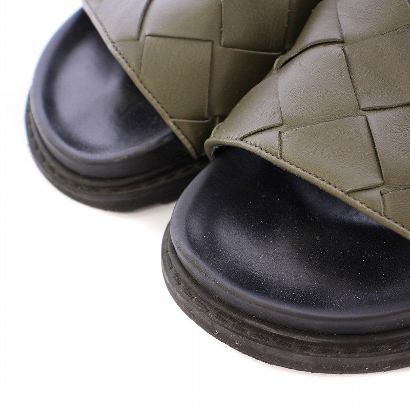 ボッテガヴェネタ BOTTEGA VENETA イントレチャート スライド サンダル  