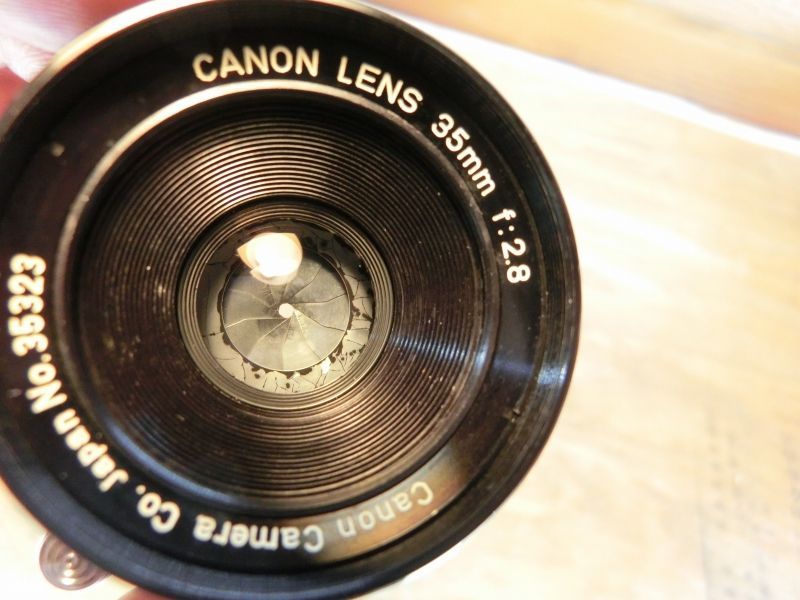 Canon - 7404 Canon LENS 35mm F2.8 ライカ L39マウント 7404 Canon LENS 35mm F2.8 ライカ L39マウント（CANON 35mm f2