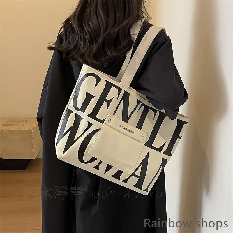 新品未使用】キャンバス?トートバッグ GENTLEWOMAN ロゴデザイン