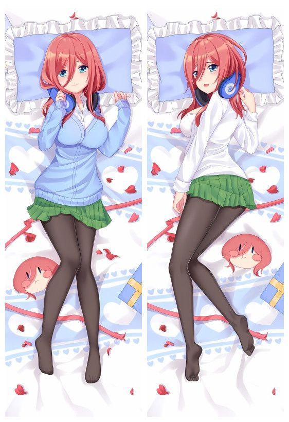 五等分の花嫁 中野三玖☆同人抱き枕カバー 160X50 2way