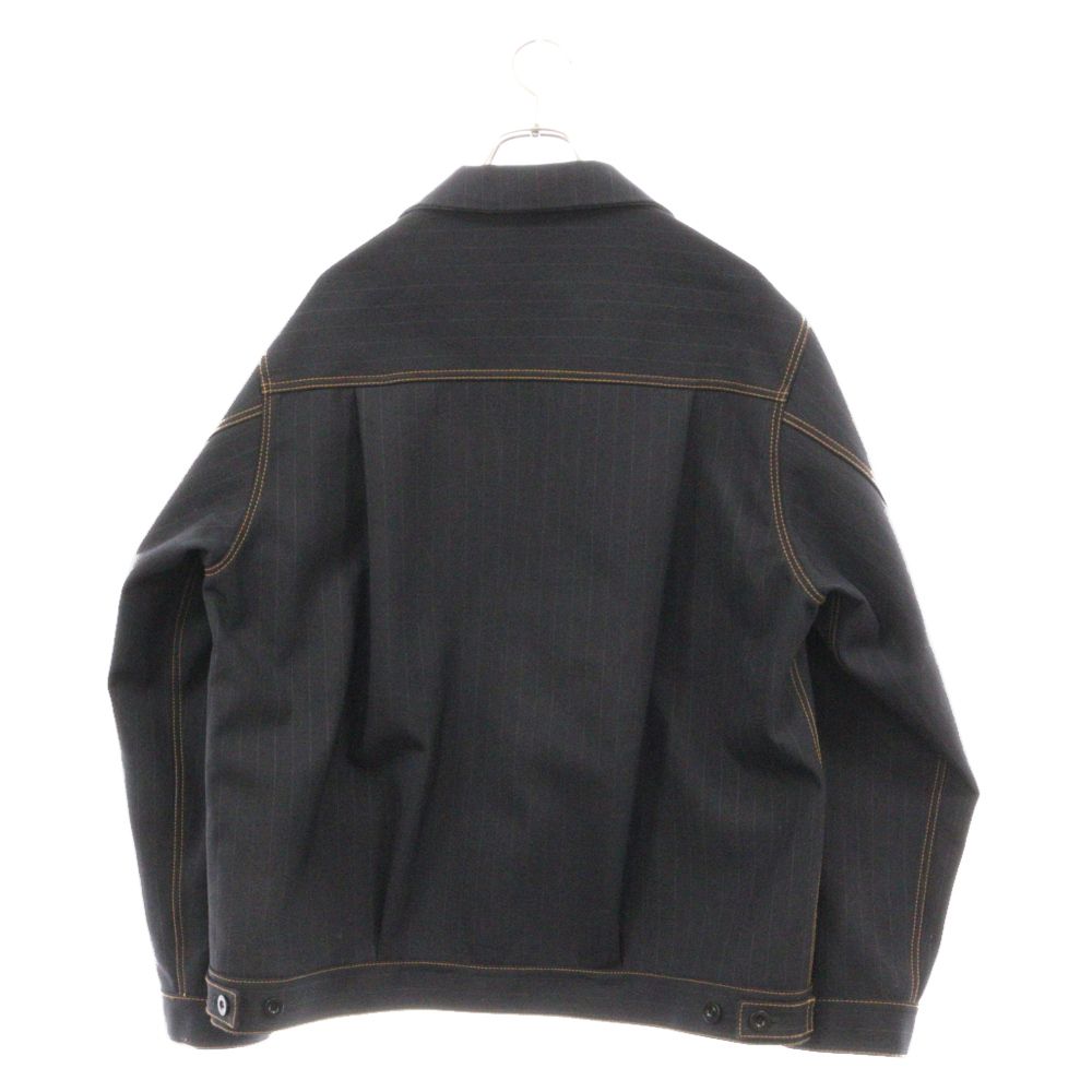 Sacai (サカイ) 24SS Chalk Stripe Bonding Jacket リバーシブル