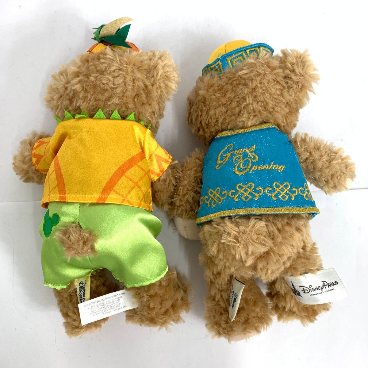 Disney ディズニー 香港/上海限定 ダッフィー ぬいぐるみ 2個セット