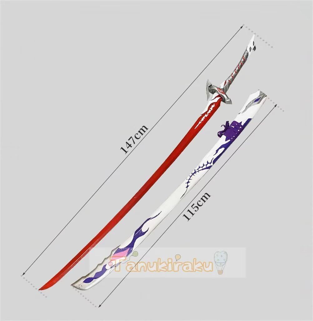 『崩壊：スターレイル』黄泉 COSPLAY 模造刀 鑑賞用 武具 舞踊刀 崩壊：スターレイル』黄泉 COSPLAY 模造刀 鑑賞用 武具 舞踊刀
