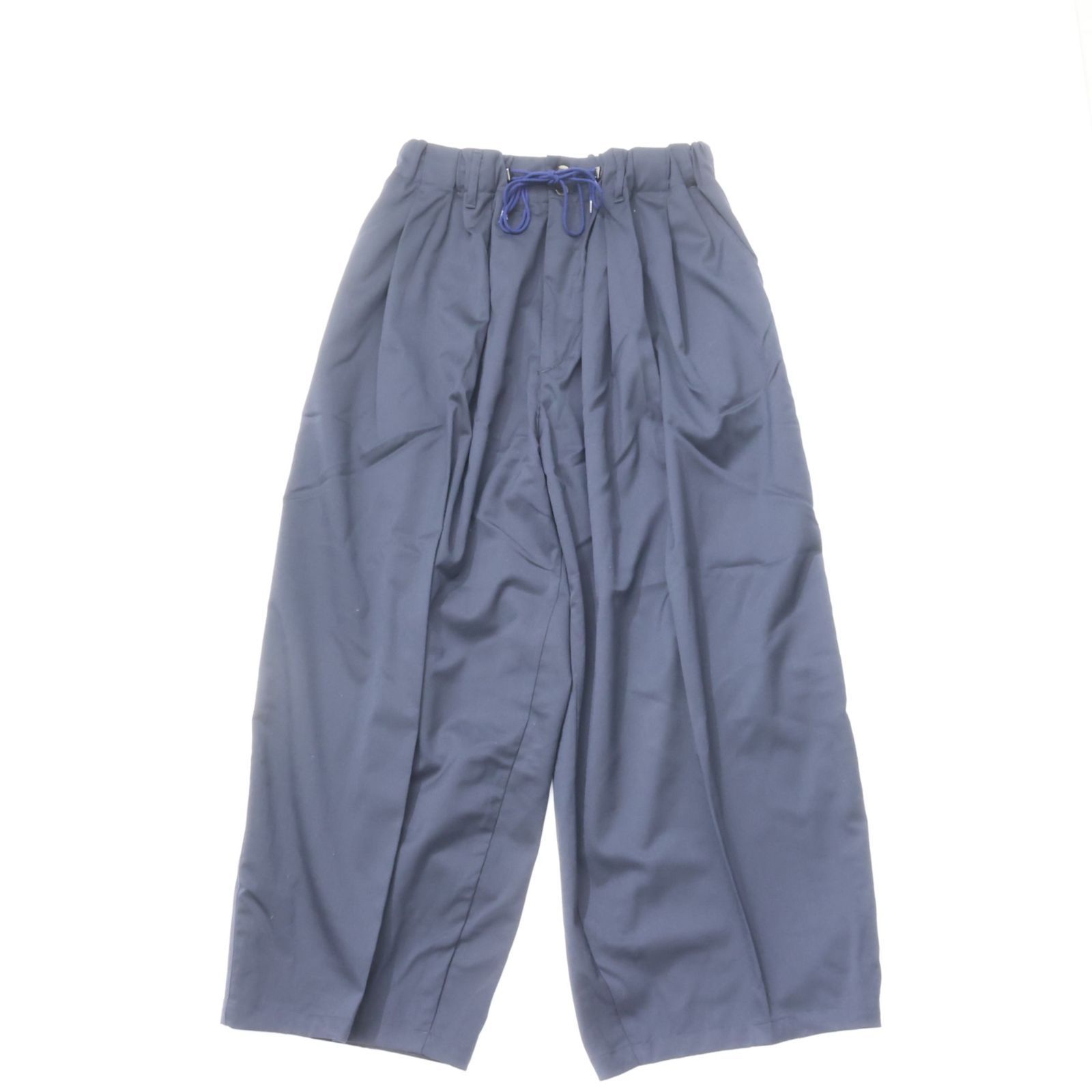 Sillage シアージ circular pants navy twill サーキュラー パンツ ネイビー ツイル - メルカリ