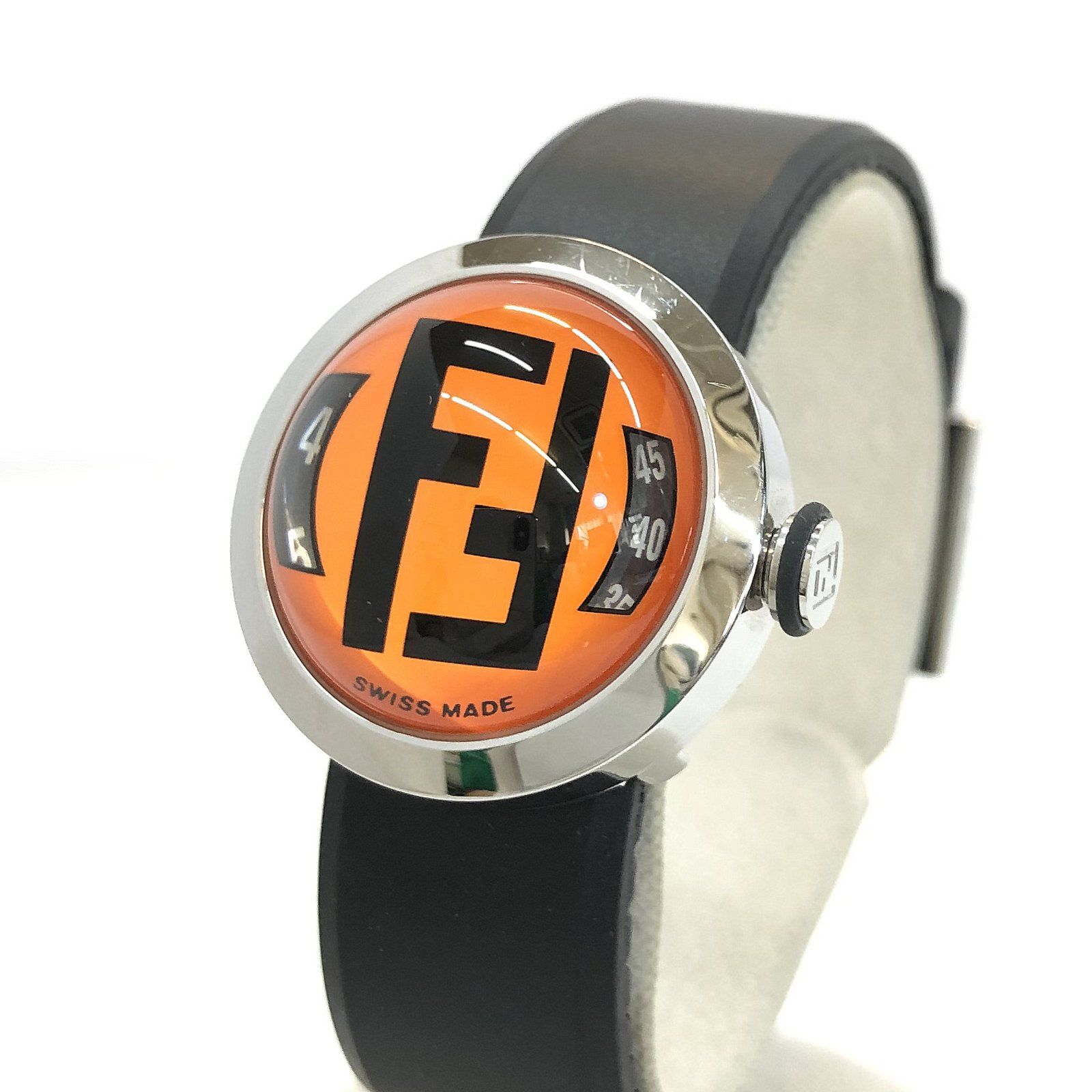 FENDI フェンディ 腕時計 クォーツ 8010L ブースラ ブラック