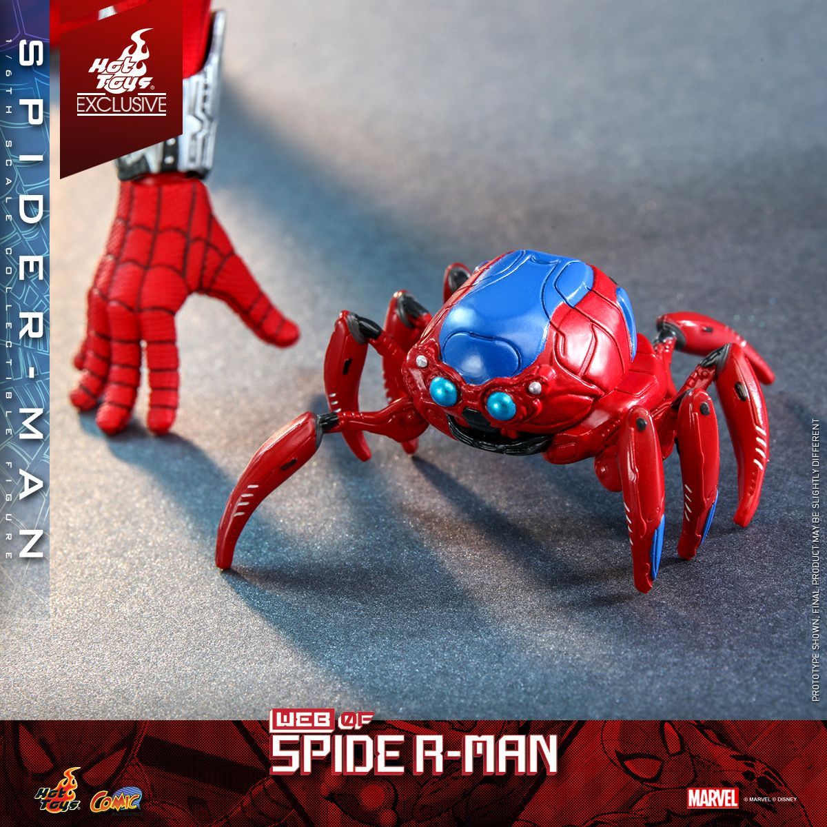 CMS010 ホットトイズ ウェブ・オブ・スパイダーマン 1/6限定版