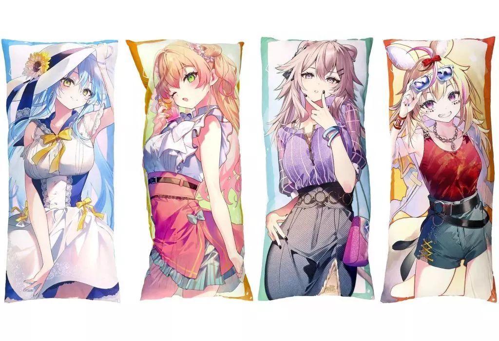 ホロライブ GIGO限定 放課後のねぽらぼ ロングクッション 全４種セット Amazon.co.jp: GIGO限定 放課後のねぽらぼ ロングクッション 全4