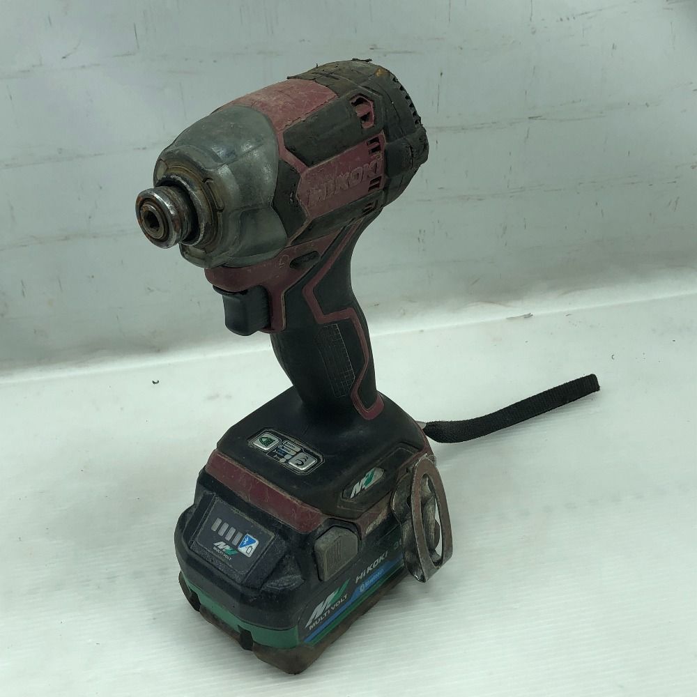 HiKOKI ハイコーキ 締め付け工具 インパクトドライバ 充電器 充電池2個 ケース付 WH36DC グリーン