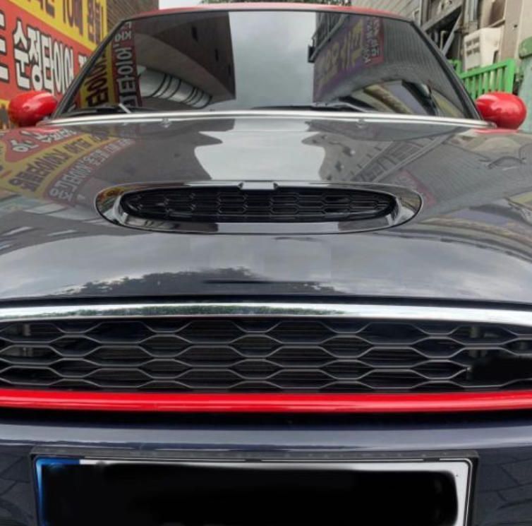 エアインテークカバー ミニクーパー MINI エアダクト F54 F55 F56 F57 ピアノブラック 社外 ボンネット