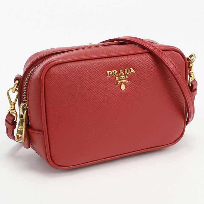 PRADA プラダ ショルダーバッグ 1N1674 053 F068Z 斜め掛け ショルダーバッグ レザー【中古】 レディース